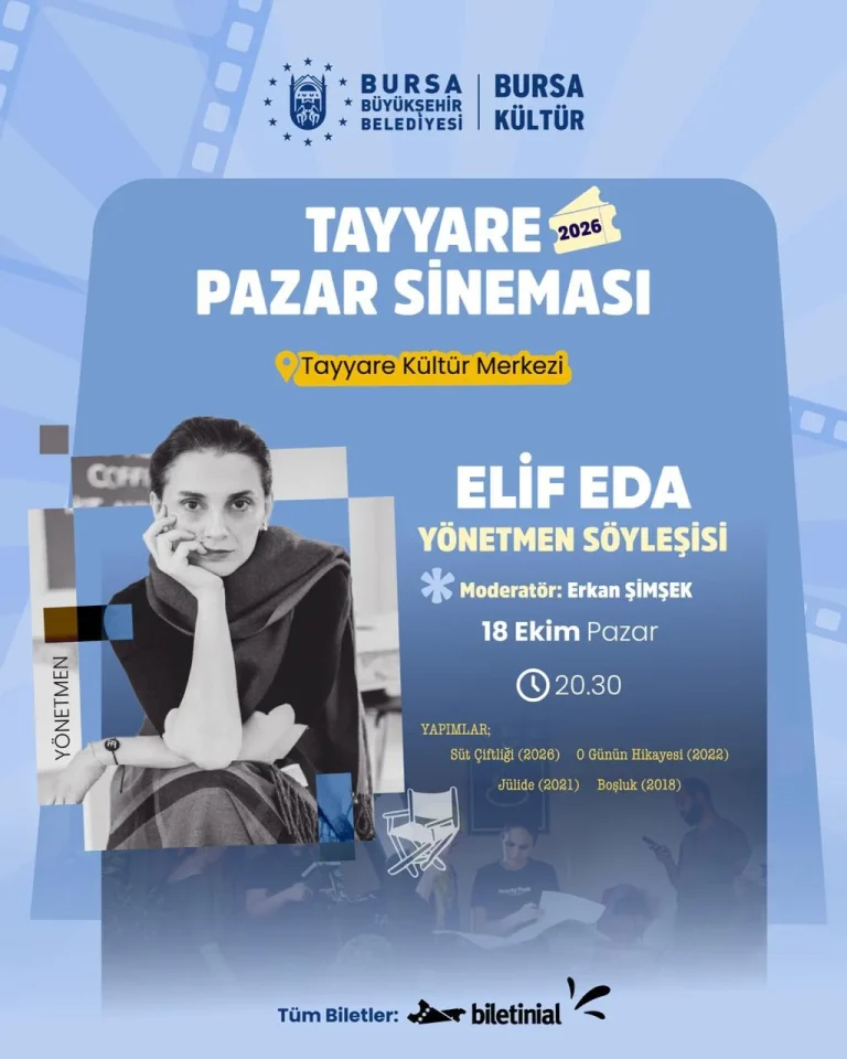 Elif Eda ile Yönetmen Söyleşisi - Tayyare Pazar Sineması