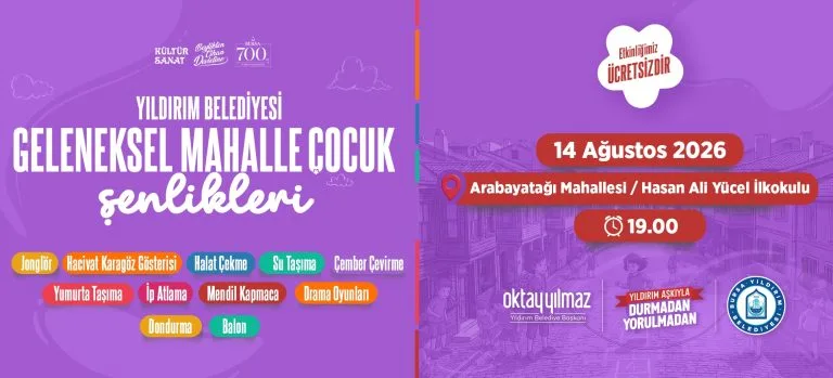 Geleneksel Mahalle Çocuk Şenlikleri Arabayatağı Mahallesi