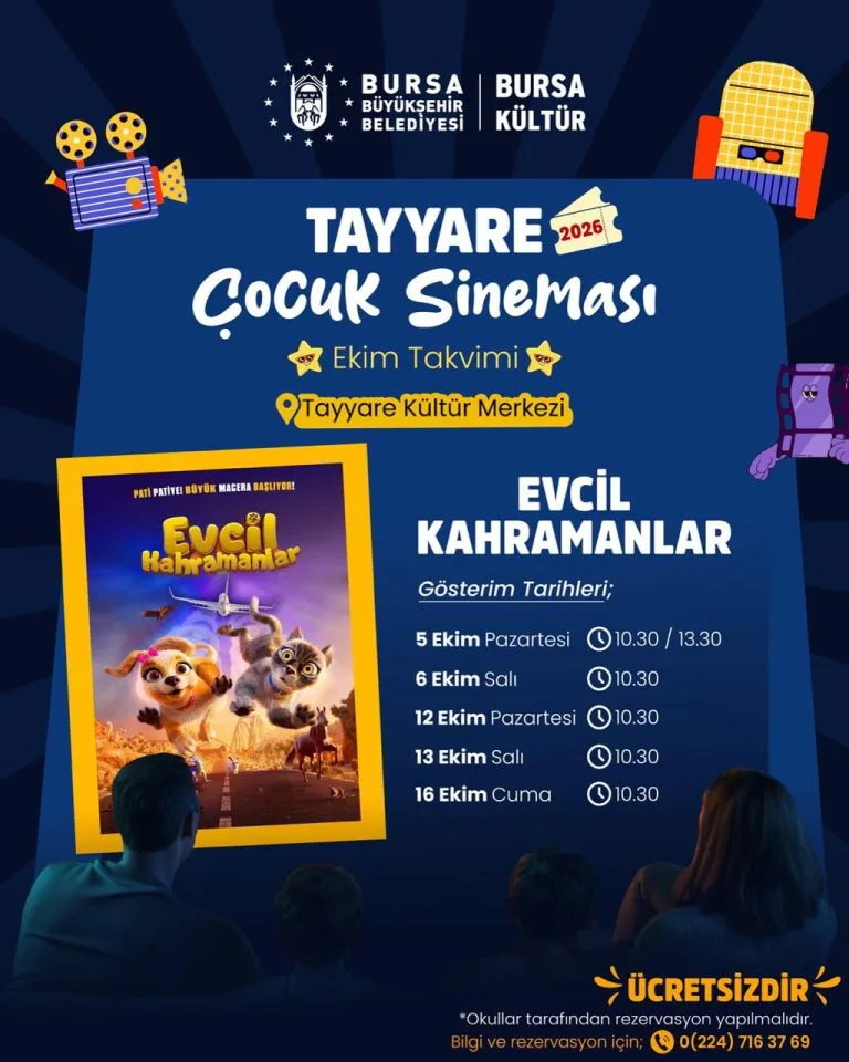 Evcil Kahramanlar - Tayyare Çocuk Sineması