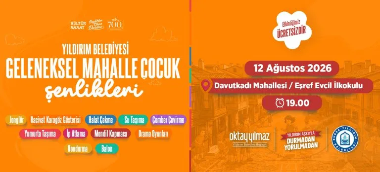 Geleneksel Mahalle Çocuk Şenlikleri Davutkadı Mahallesi